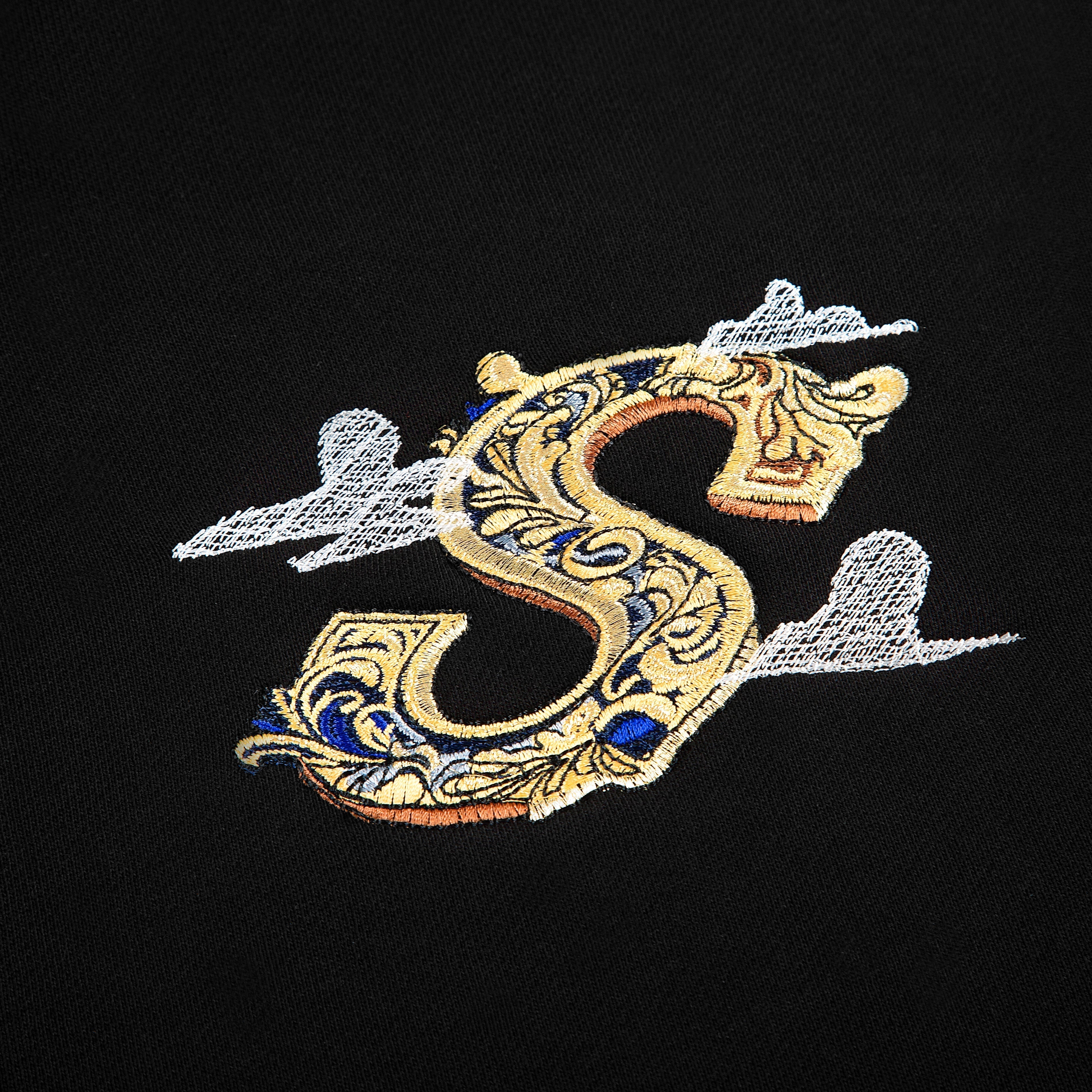 "awakening" Zip Up black