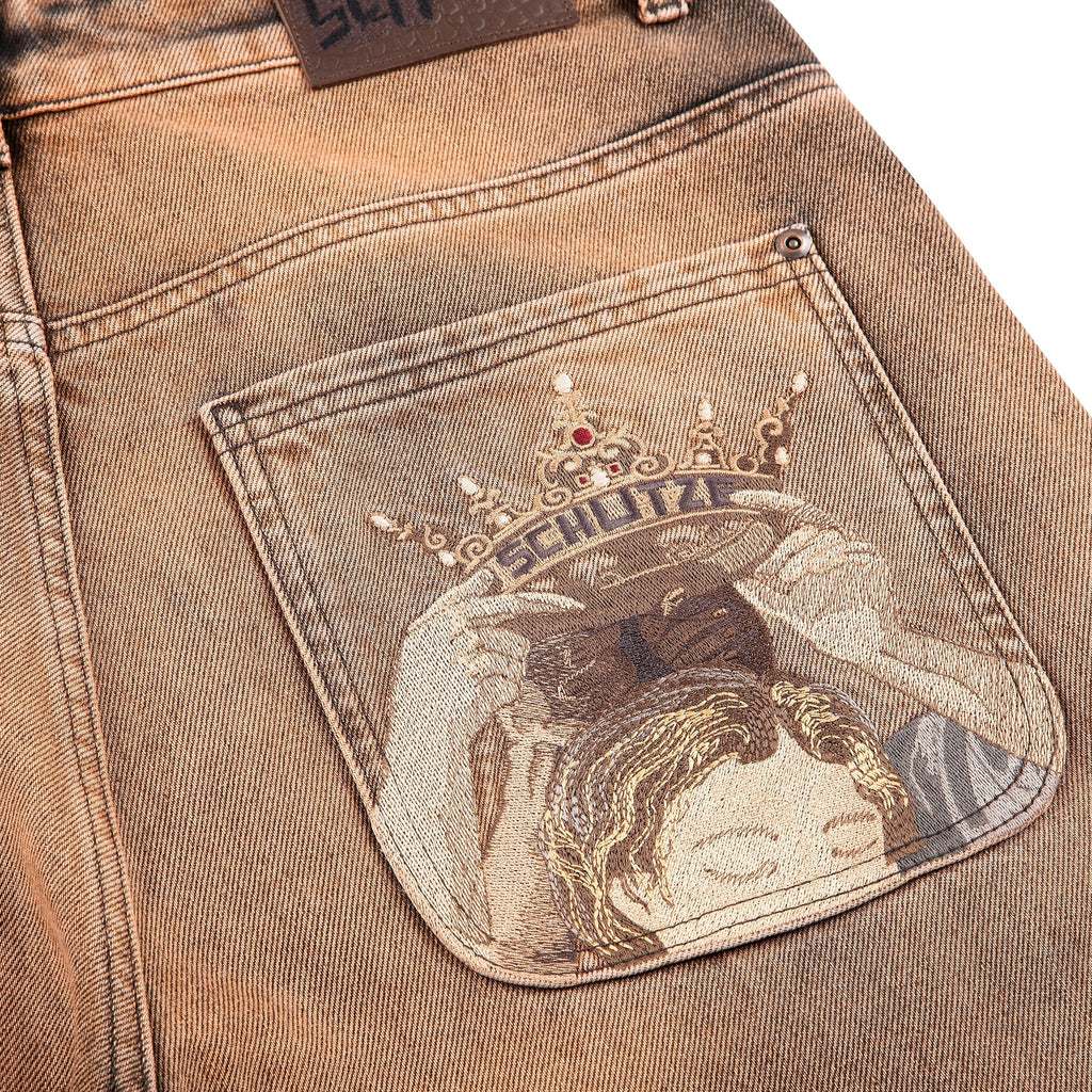 "awakening" Denim bronze fade