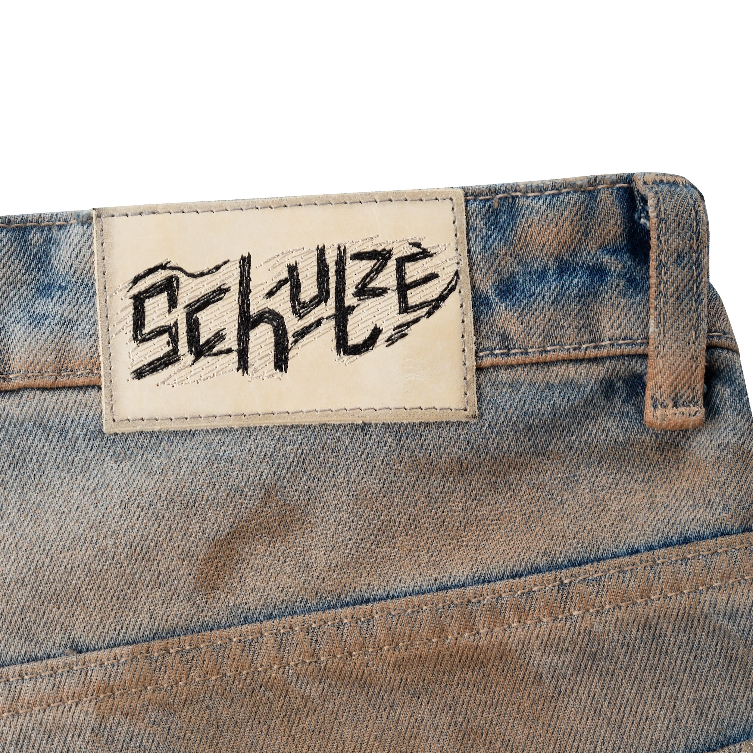 "koi fish v2" denim mud wash