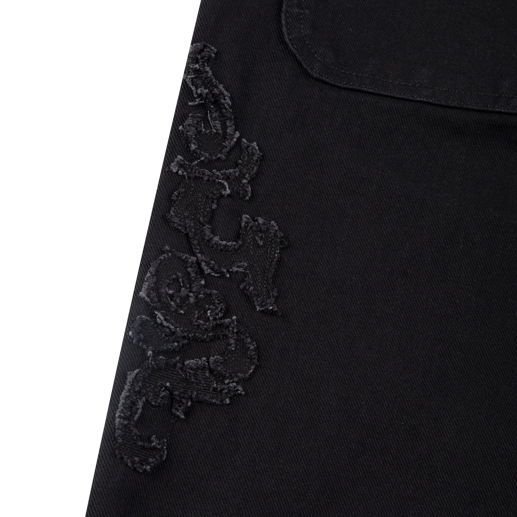 "western" Denim black