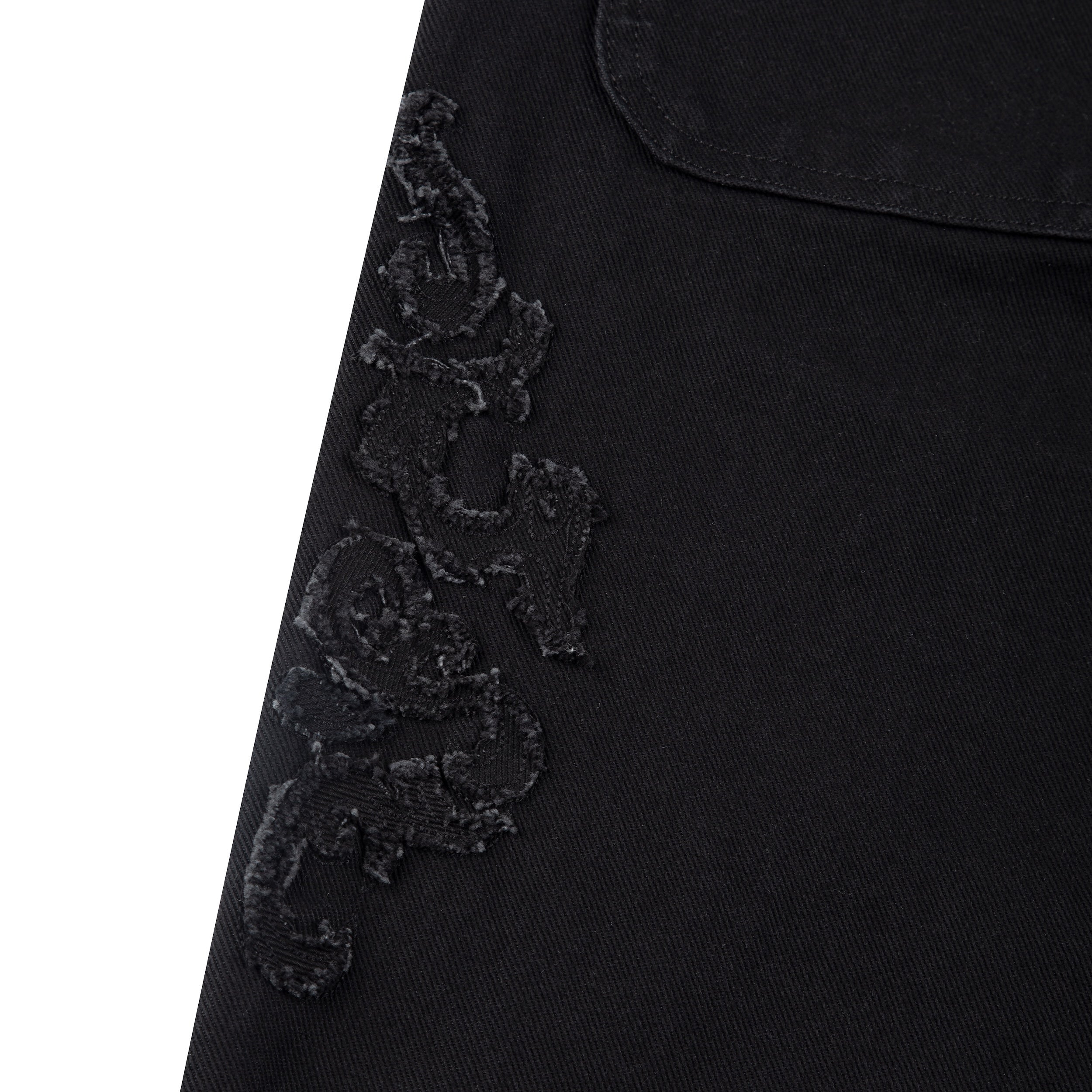 "western" Denim black