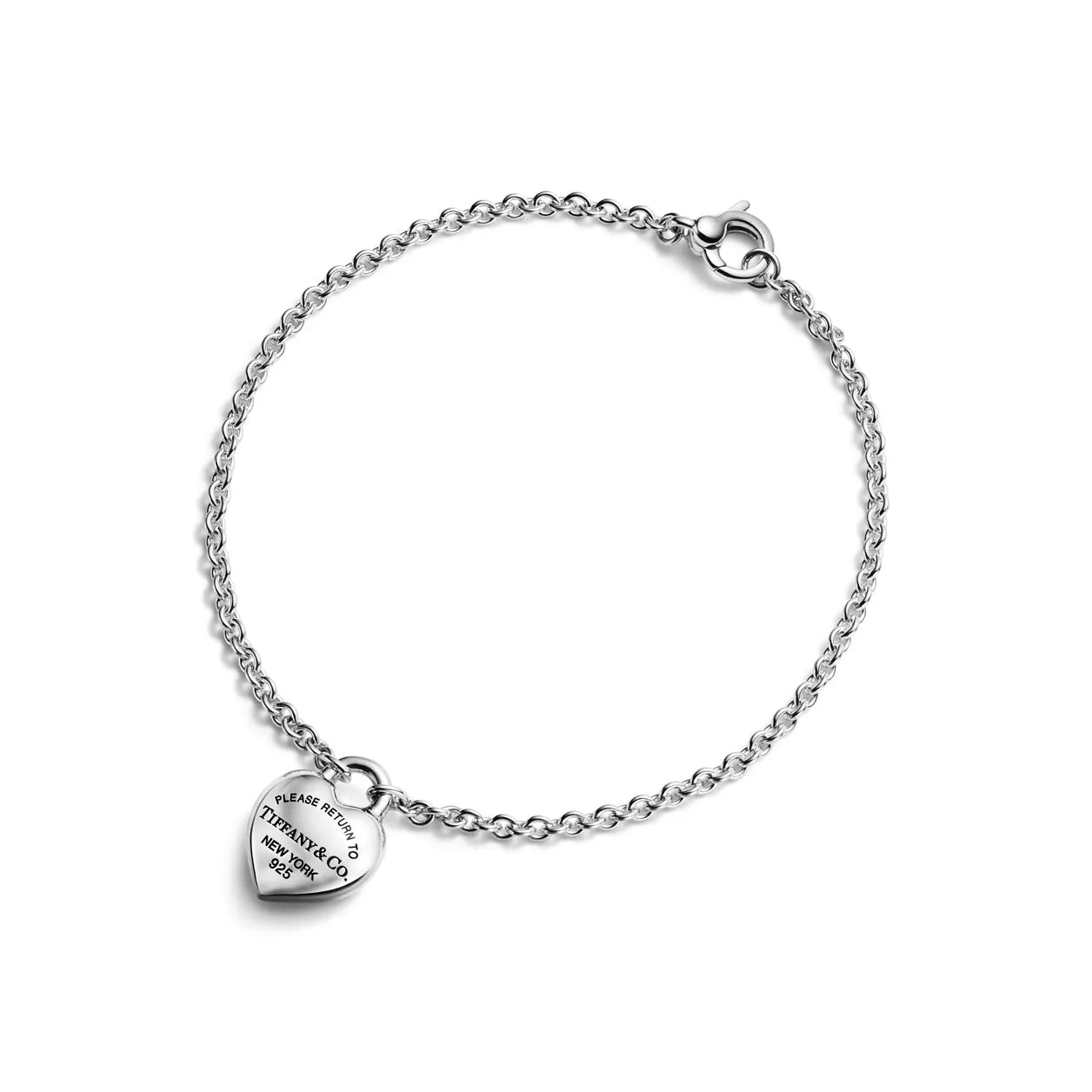 Tiffany Return to Tiffany Full Heart Bracelet(18cm)