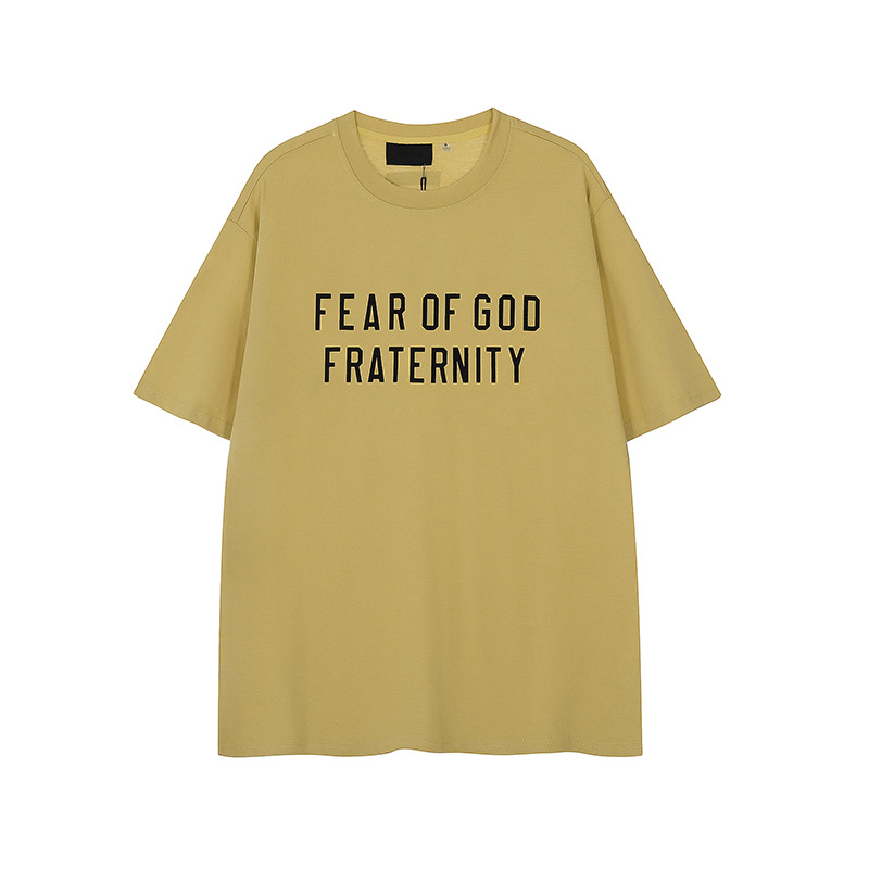 FW24 FRATERNITY T-Shirt / Shorts / Set - Yellow