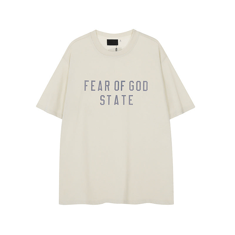 FW24 STATE T-Shirt / Shorts / Set -  Milky White